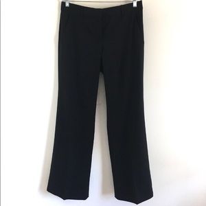 Theory Black Straight Leg Dress Pants sz 10